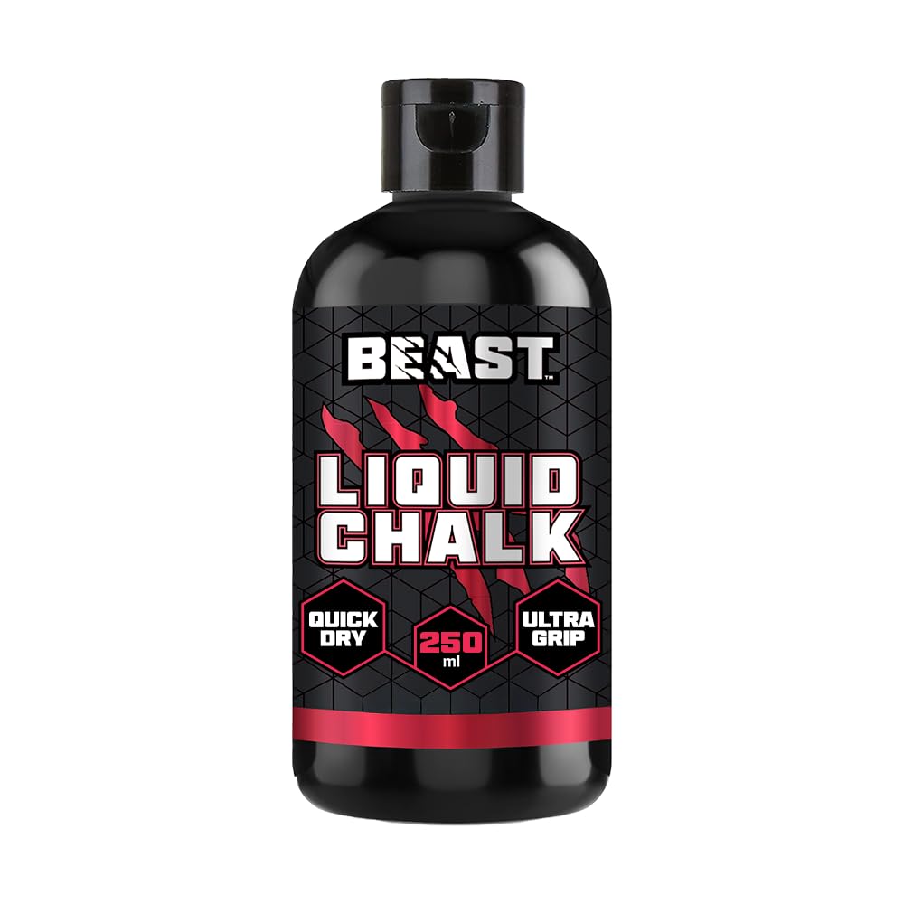 Alpha Designs Beast Liquid Chalk 250ml for Climbing Chalk, Gym Gifts, Gymnastics, Lifting