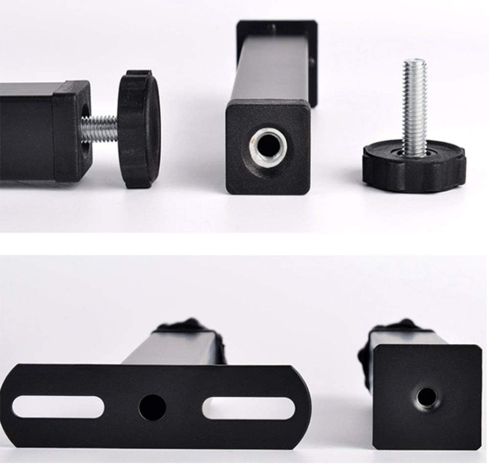 Base Per Divisori Da Schermo - 4 Pezzi In Plastica Bianca, Per Paraventi E Separazione Spazi - Foto 3