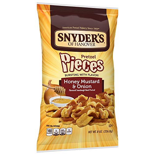 4 Snyders+Hanover+Pretzel+Pieces+Mustard
