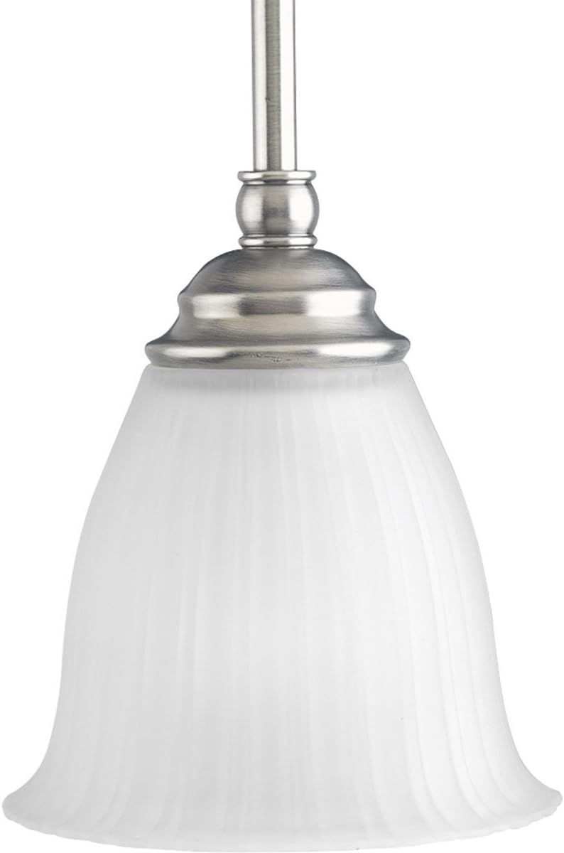 Best Progress Lighting- Renovations 1-Light Antique Nickel Vanity Fixture