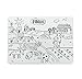 Dry Erase Lapboards - Quantity Whiteboard Pack with 10 Boards, 10 2 inch Felt Erasers - Without Markers - 10 Boards and Erasers
