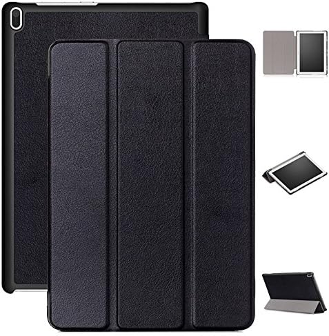 For Lenovo Tab 4 10 Case, [NOT FOR Lenovo Tab 4 Plus 10"] WXZipo Premium Slim Book Style Smart Cover with Stand and Auto Wake/Sleep Case for Lenovo Tab 4 10 (TB-X304F,N) - Black