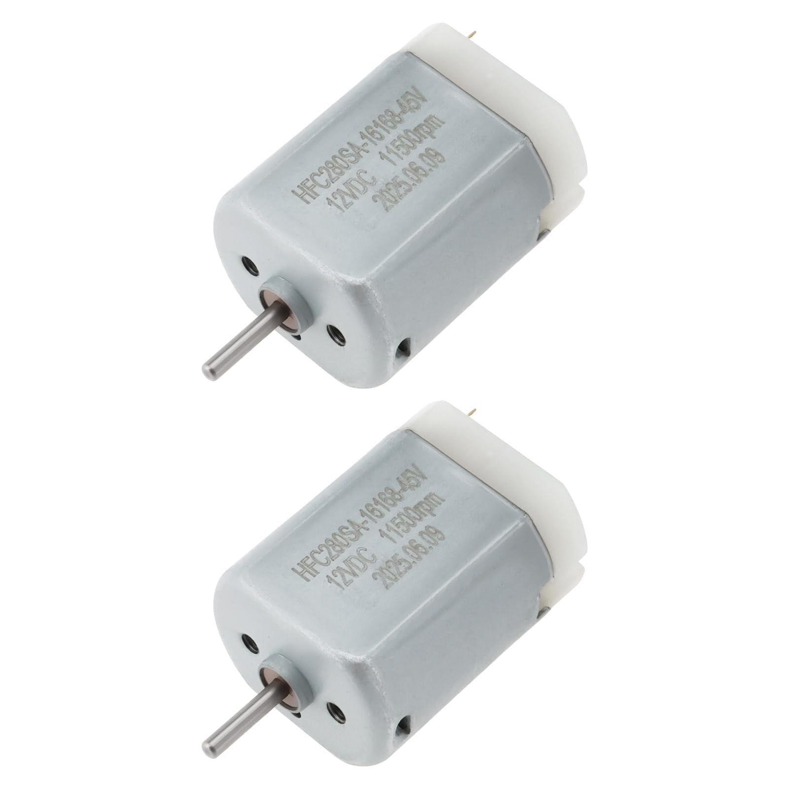 OTOTEC 2Pcs RC Car FK-280 Motor 1.2-12V DC 11500 rpm for DIY Applications Electric Ships Model Train, 2mm Shaft Diameter