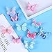 LOCOLO 20Pcs Hair Clips Butterfly Hair Clips Butterfly Snap Clips Barrettes for Toddlers Baby Girl and Women