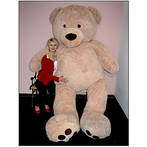 TE-Trend XXL Teddybär Riesen Teddybären Giant Teddy Bär 250cm Kuscheltier Plüschtier Deko Plüsch Bär Braun – Bild 8