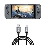 ICZI Nylon Braided USB C to USB 3.0 Charging Cable, (6.6 Feet x 1, 3.3 Feet x 2), 3 Pack