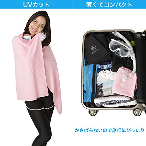 リーフツアラー 速乾タオル 超うす旅行用 速乾バスタオル RA-001 ブルー - サムネイル 4