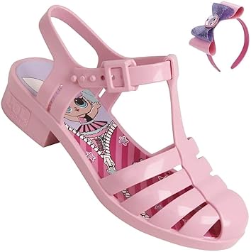 sandalia lol com tiara