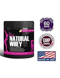 Her Natural Whey- Proteína en polvo para mujeres para bajar de peso y para apoyar la masa...