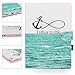 iPad Air 2 Case, iPad 6 Case, Dteck Fashion Cute Cartoon Flip Folio Kickstand Case with Card Slots Full Body Protective Synthetic Leather Wallet Cover for Apple iPad Air 2(Vast Sea)