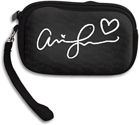 Launge Ariana Grande Signature Logo Coin Purse Wallet Handbag
