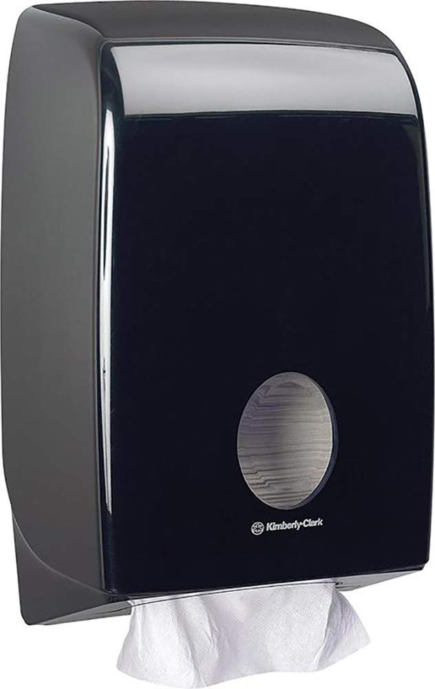 Aquarius Folded Hand Towel Dispenser 7171 - 1 x Black Paper Towel Dispenser