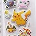 3 Sheets/set Cartoon Anime Pokemon Stickers For Kids Rooms Home Decor 3D Sticker