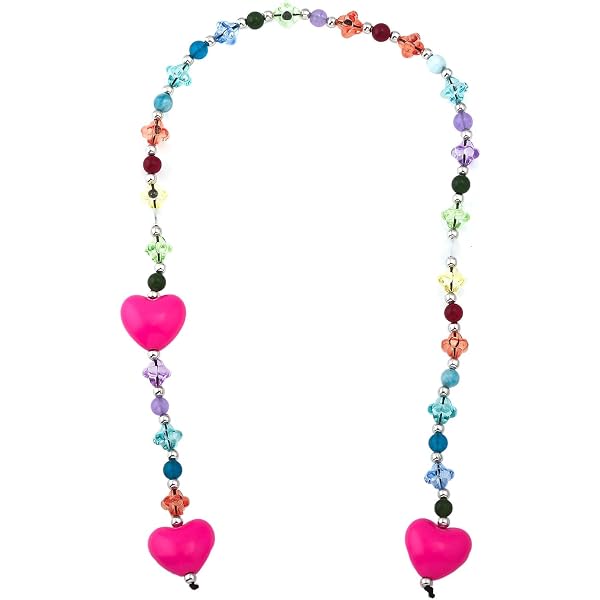Amazon.com: Romukuku Classic Heart Bag Charm, Vintage  display picture 1