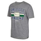 NHL Men's CCM Classic Stripe Tri-Blend Short Sleeve Tee
