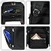 ibagbar Water Resistant Polyester Laptop Backpack with USB Charging Port Business School Bookbag Travel Bags Fits up to 15.6-Inch Laptop and Notebook