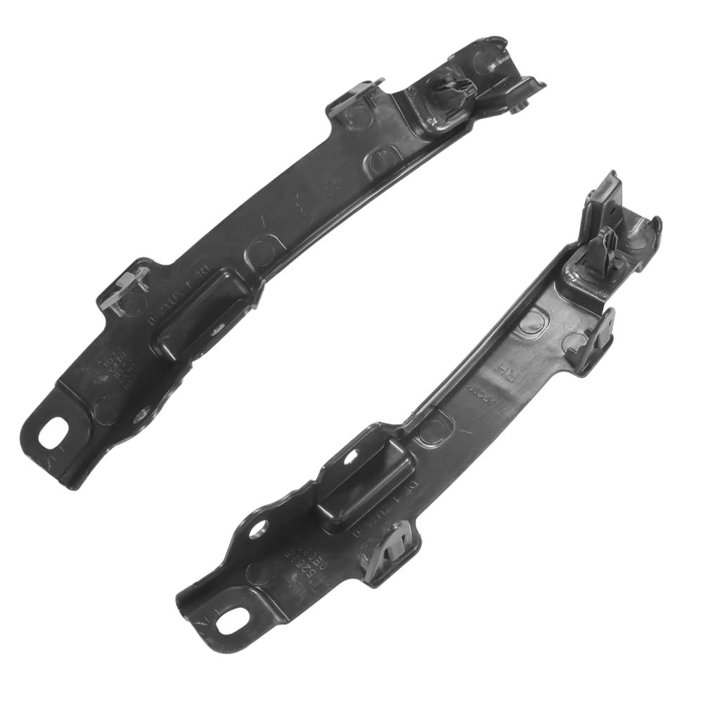 Photo 1 of 1 Pair Left and Right Side Front Bumper Bracket Bumper Mount Support Bracket - Compatible for Toyota Highlander 2014-2019 - Replace Part 525350E050, 525360E030