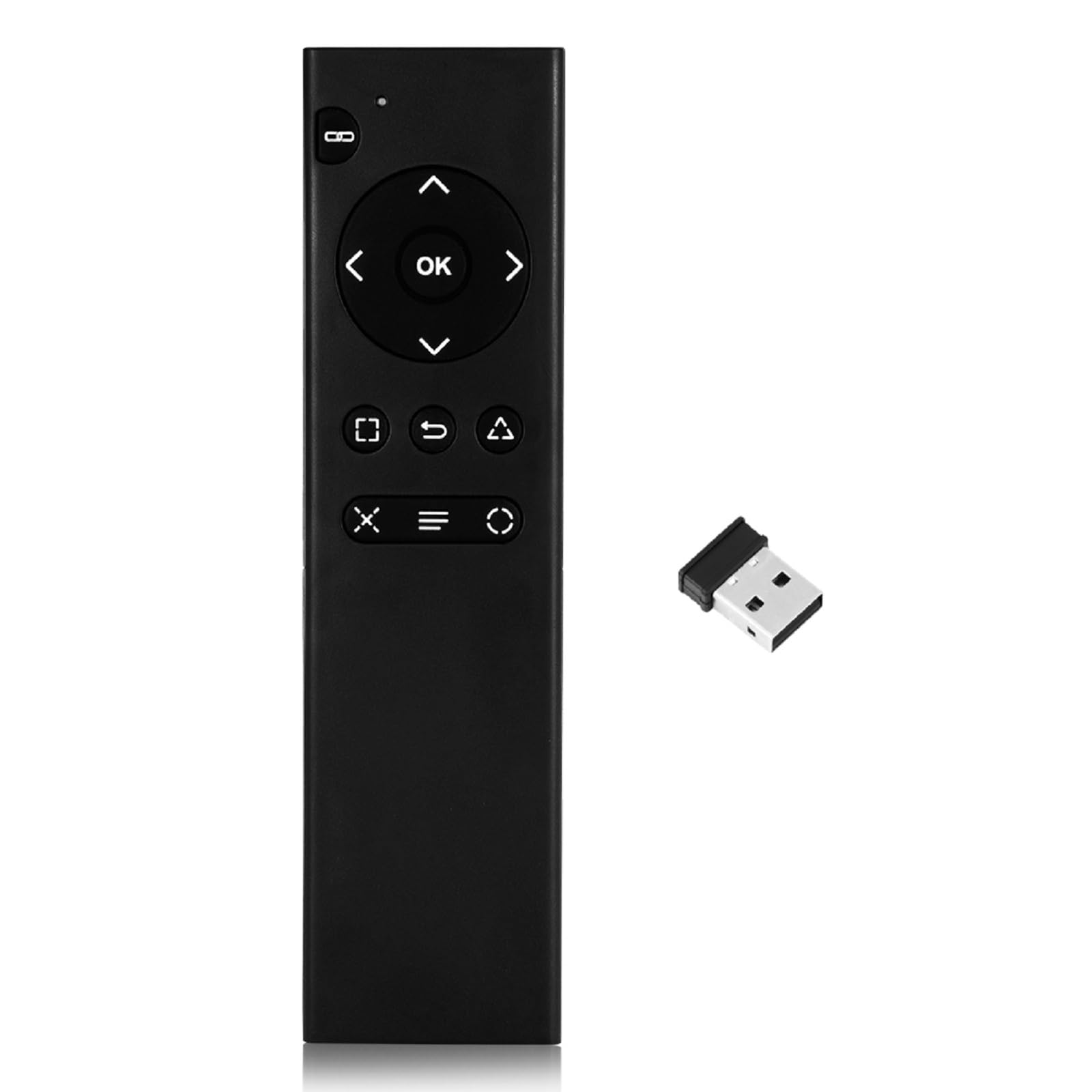 KSTE Media Remote Control for PS4 - Remote Control For Sony PlayStation, DVD Multimedia Remote Control, 2.4Ghz Wireless Media Controller