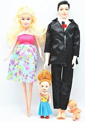 Pregnant Doll,4PC,Have a Baby In Her Tummy ,Pregnant Tummy and Baby