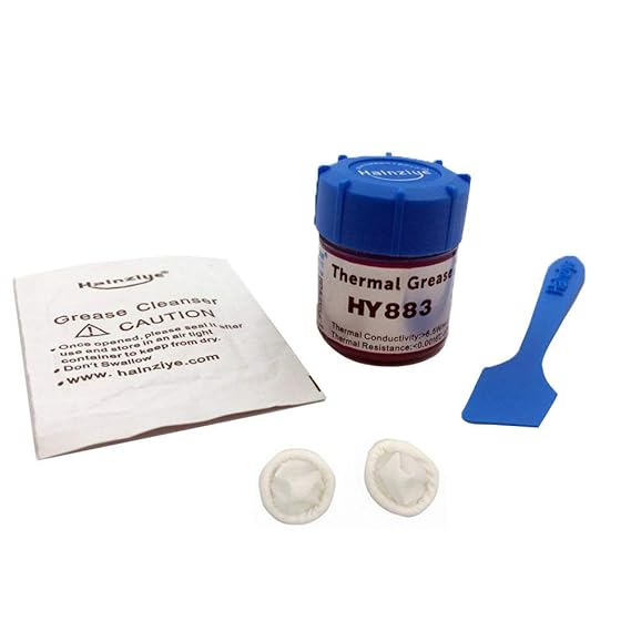 MoneyQiu HY-883(10 Gramm)> 6.5 W/m.K,Waermeleitpaste/Wärmeleitpaste Hochleistungs-Wärmeleitpaste für alle Kühler - Hohe Wärme