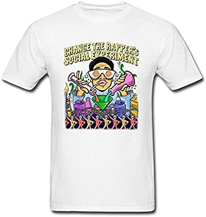 SUNRAIN Men39;s Chance The Rapper Social Experiment Tour T Shirt Large