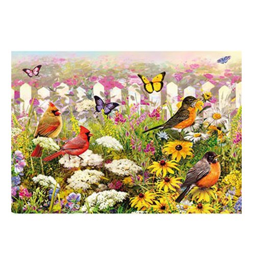 Piatnik Puzzles Joyful Place 1000 Piece Birds in Spring Jigsaw Puzzle