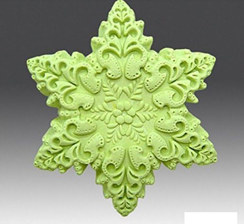 SDONG Snow Flower S345 Craft Art Silicone Soap mold Craft Molds DIY Handmade soap molds