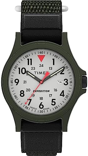 美品 TIMEX エクスペディション スカウト TW4B06800 Amazon.com: Timex TW4B06800 Men's Expedition Scout Indiglo Fabric