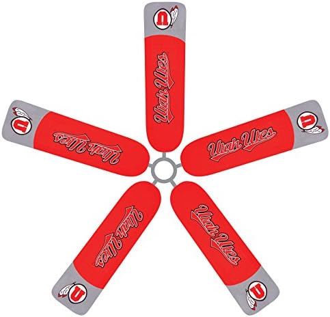 Fan Blade Designs University of Utah Utes Ceiling Fan Blade Covers