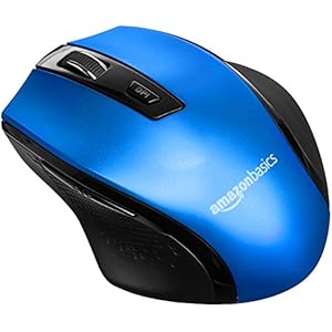 Amazon Basics Ergonomic Wireless PC Mouse – Amazon Basics Ergonomic Wireless PC Mouse –