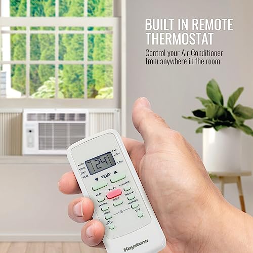 Keystone 5,000 BTU Window Mounted Air Conditioner & Dehumidifier with