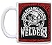 Welder Mug For Men Some Boys Become Men Few Become Welders 11oz Ceramic Coffee Mug Paisley