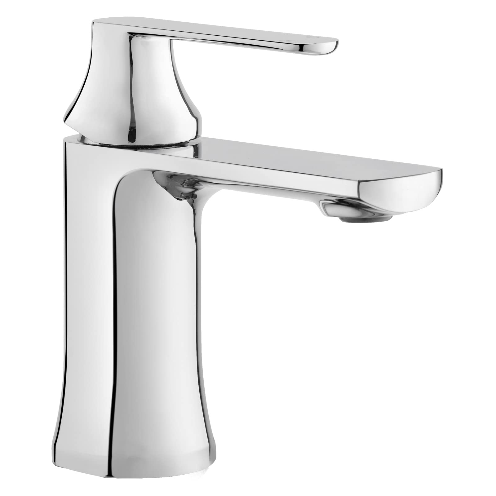 Basin Mixer Taps with Pop Up Waste, HEXMIXER Bathroom Sink Taps with Drainer Chrome Brass Single Handle Basin Taps with Sink Plug 732L