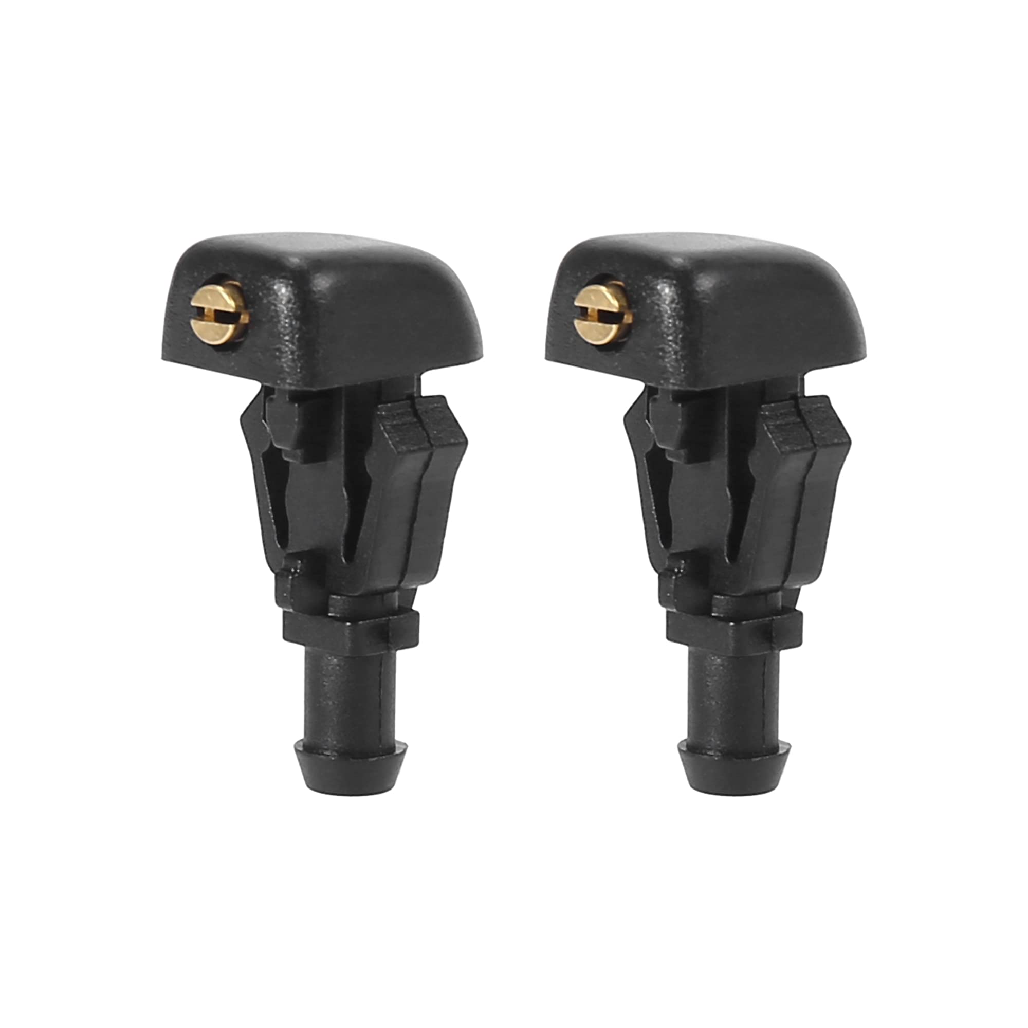 Photo 1 of ACROPIX Front Windshield Wiper Nozzles for Nissan Titan for Infiniti QX56 - Pack of 2 Black