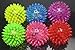 Wish Dayz 6pcs Colors Elastic Light-up Spike Ball with LED flash light up for fun/Games