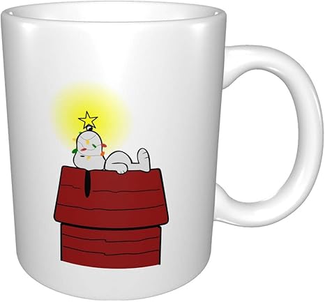 Amazon Co Jp 鼻に星があるスヌーピー マグカップ おしゃれ かわいい 人気 330ml ホーム キッチン