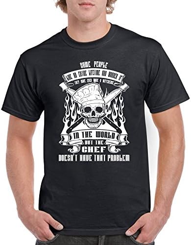 Long Beach Apparel New T Shirt Cheff Flame White Ink Graphic Design Skull Tee