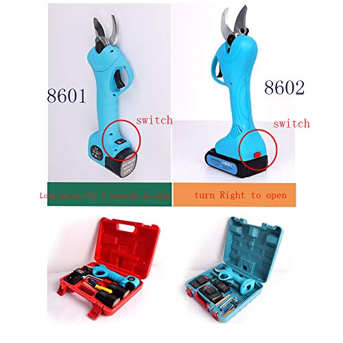 CFYBAO Elektro-Astschere Akku-Gartenschere Portable dick Astschere wiederaufladbare Teleskop Astschere,8602 – Bild 5