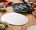 KooK Round Parchment Paper in Resealable Packaging, White (120, 8 inch)
