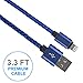 Lightning Cable for iPhone - 5 Pack Braided (3.3 Feet) in Red, Blue, White, Gold & Black - Cable w/ Lightning Connector - Lightning to USB cable / Cord Compatible with iPhone 6 & 5