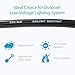 Lightkiwi 14/2 Low Voltage Landscape Lighting Wire - 250 Feet - Copper, Outdoor Direct Burial Wire - Under Ground Stranded Electrical Cable for Spotlight, Pathway Light and LED Lights - ETL Listed