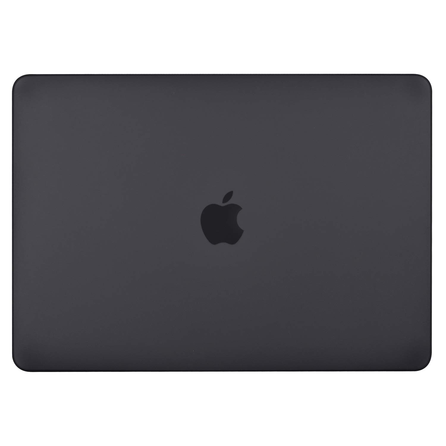UESWILL Compatible with MacBook Pro 15 inch Case 2019 2018 2017 2016 Model A1990 A1707, Smooth Matte Hard Case for MacBook Pro 15 inch with Touch Bar & USB-C + Microfibre Cleaning Cloth, Black
