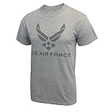 Air Force PT Grey Reflective Moisture Wicking Performance T-Shirt