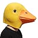 PartyCostume Deluxe Novelty Halloween Costume Party Latex Animal Head Mask Duck