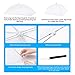 IOOLEEM (Pack of 4) Mesh Food Tents/Food Covers for Outdoors / 1 Storage Bag, 1 XL (49x27x17) and 3 Standard (17x17x9) / 100% Complete Bug Protection/Strenthened Structure