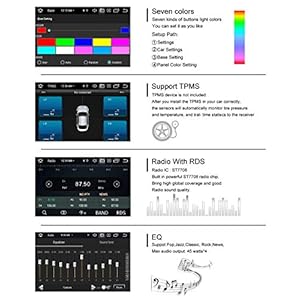 Autoradio per Fiat Linea Punto 2012-2015 Android 11 Octa Core 4G RAM 64G ROM Schermo IPS da 6,2''Doppio Din In Dash… - immagine 6
