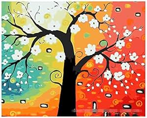 Amazon.com: Diy oil painting, paint by number kit ...