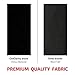ConClarity 4 in x 30 ft - Vibrancy Enhancing Projector Screen Felt Tape Border Deepest Black Ultra High Contrast Flocking for DIY Screen Borders Absorbs Light, Brightens Image & Stops Bleed
