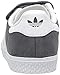 adidas Originals Boys' Gazelle CF I, Dark Solid Grey/White/White, 8 M US Toddler