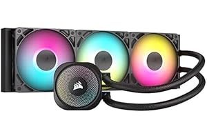 CORSAIR Nautilus 360 RS ARGB Liquid CPU Cooler – 360mm AIO – Low-Noise – Direct Motherboard Connecti...